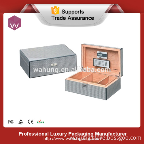 luxury custom wooden box for cigar storage